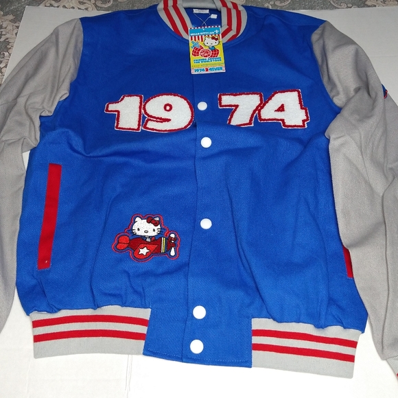hello kitty letterman jacket